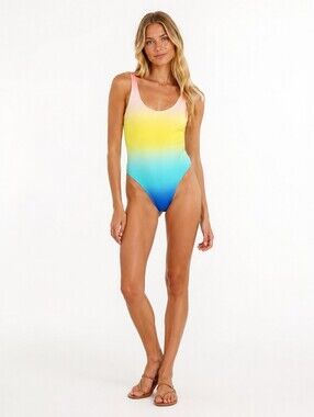 Love & Sports Size XS Hombre Gradient One-Piece Swimsuit Bikini